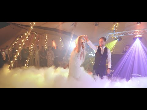 Bek and Dale wedding highlights - 3 giant tipis and kung